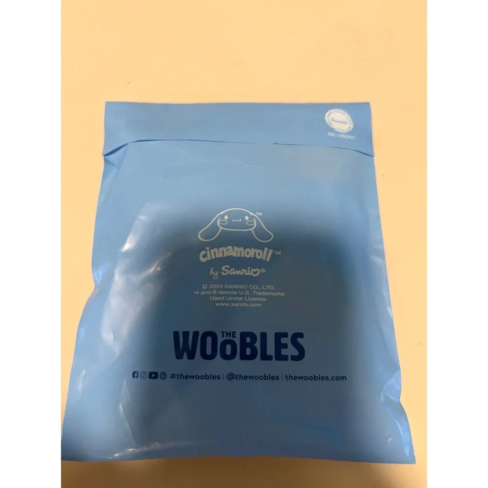 The Woobles x Cinnamoroll Star Crochet Kit Sanrio Yellow Star Accessory New